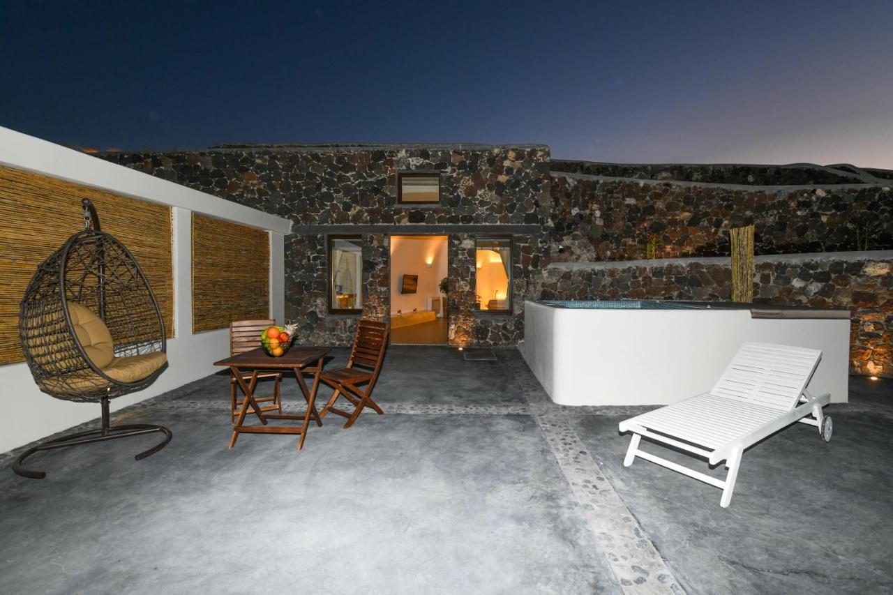 Luxe Efis Home Sea View 4 Villas & 4 Prive Jacuzzi Imerovigli  Exteriér fotografie