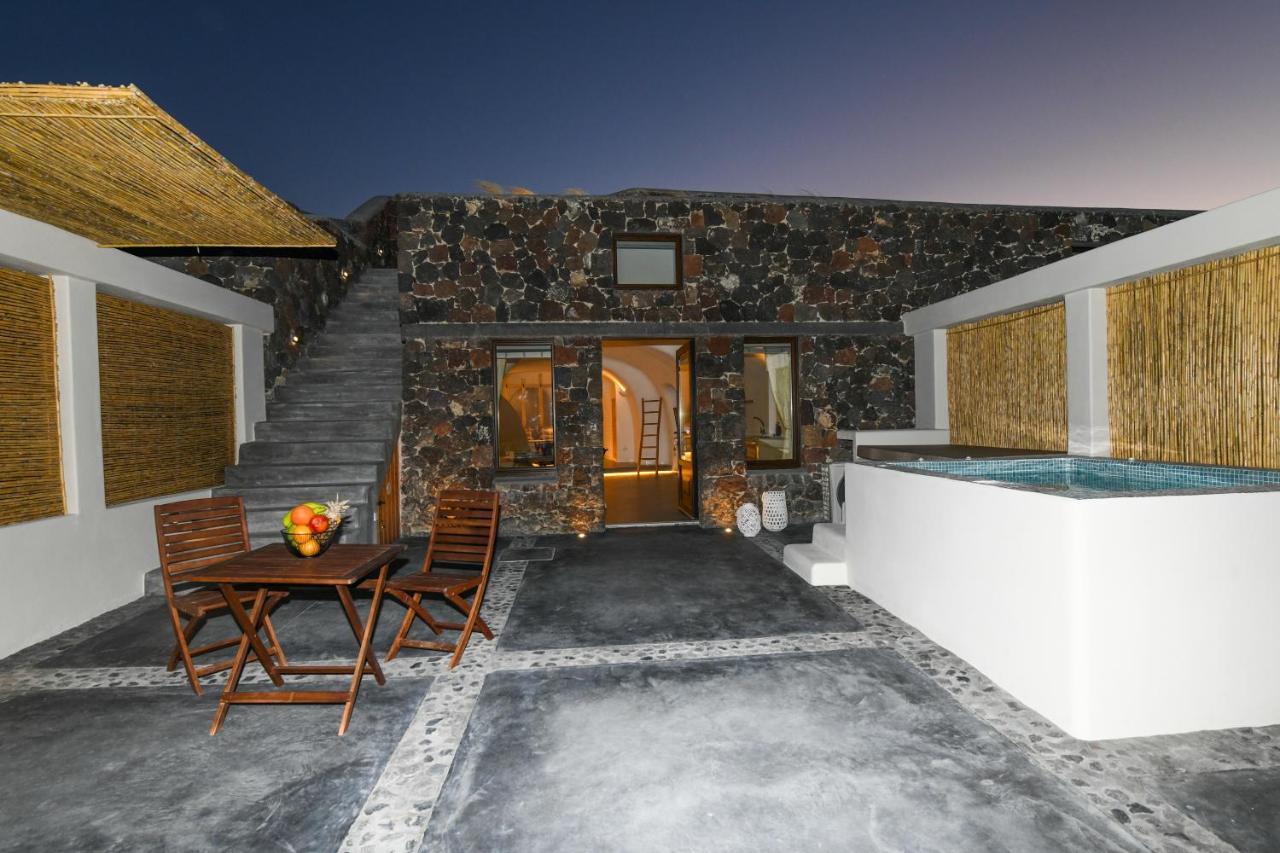 Luxe Efis Home Sea View 4 Villas & 4 Prive Jacuzzi Imerovigli  Exteriér fotografie