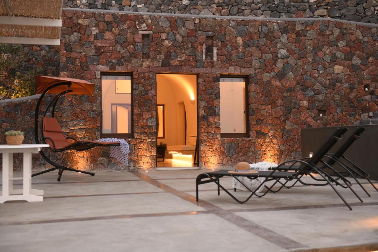 Luxe Efis Home Sea View 4 Villas & 4 Prive Jacuzzi Imerovigli  Exteriér fotografie