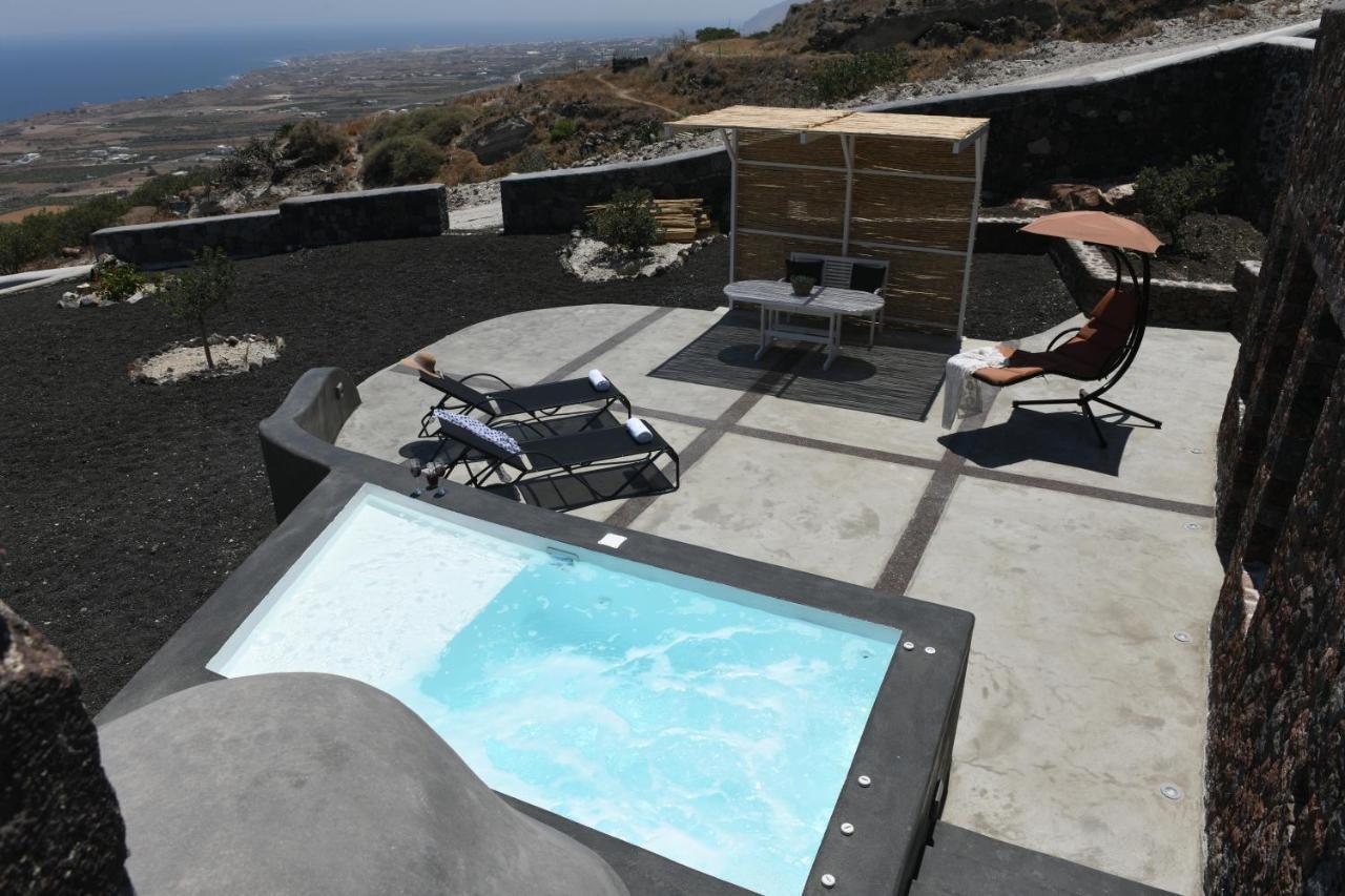 Luxe Efis Home Sea View 4 Villas & 4 Prive Jacuzzi Imerovigli  Exteriér fotografie