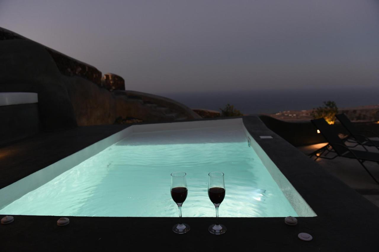 Luxe Efis Home Sea View 4 Villas & 4 Prive Jacuzzi Imerovigli  Exteriér fotografie