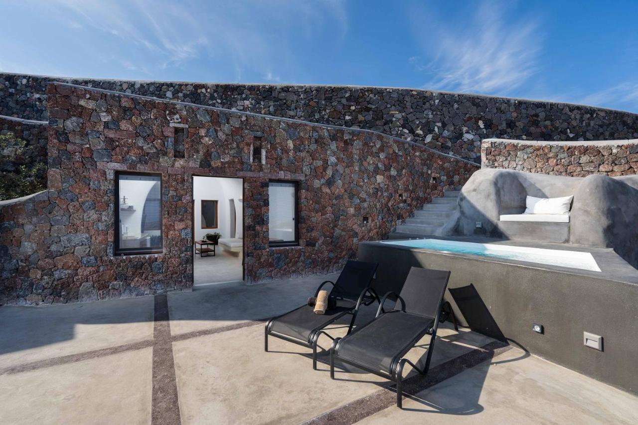 Luxe Efis Home Sea View 4 Villas & 4 Prive Jacuzzi Imerovigli  Exteriér fotografie