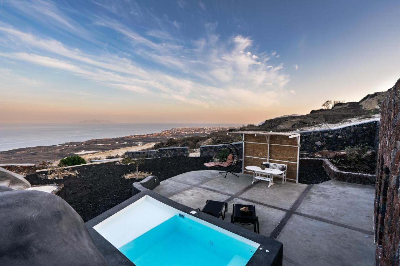 Luxe Efis Home Sea View 4 Villas & 4 Prive Jacuzzi Imerovigli  Exteriér fotografie