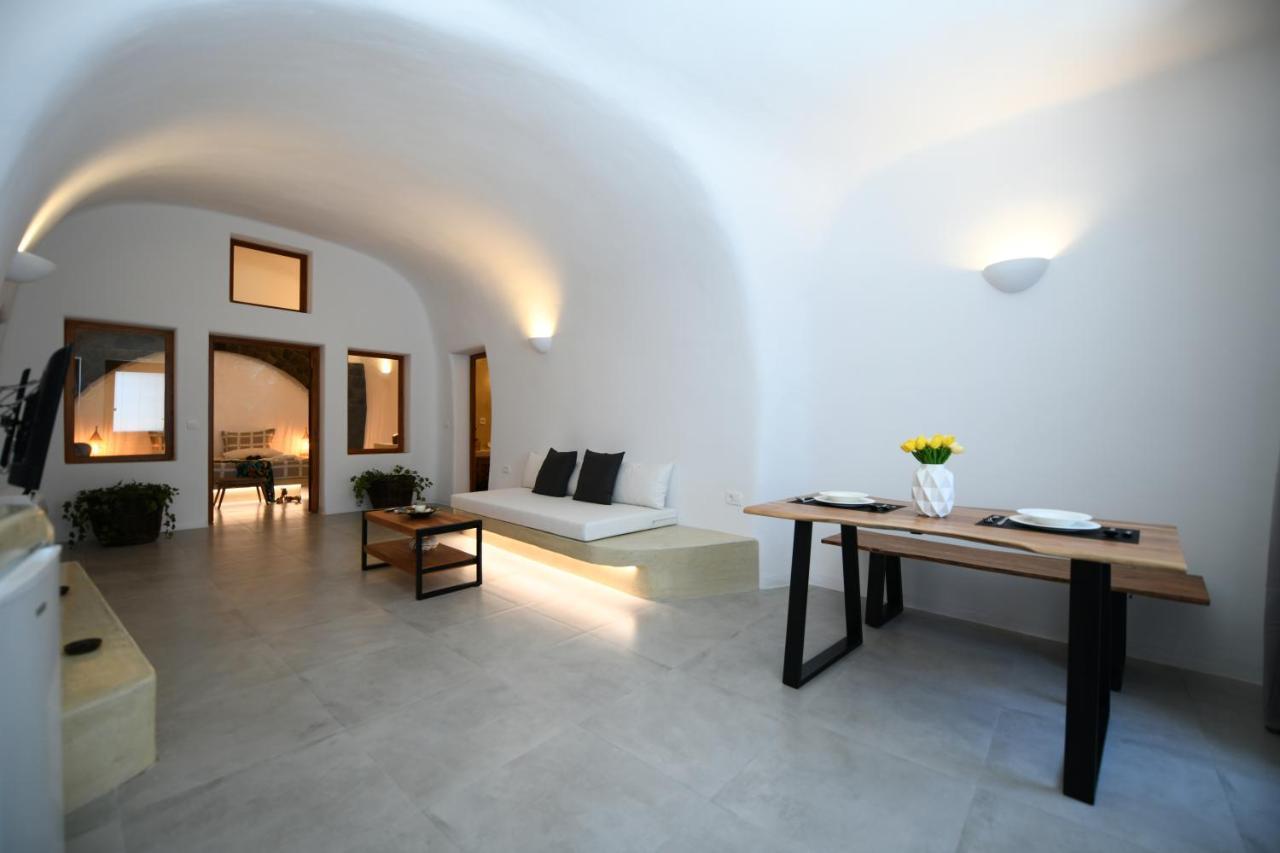 Luxe Efis Home Sea View 4 Villas & 4 Prive Jacuzzi Imerovigli  Exteriér fotografie